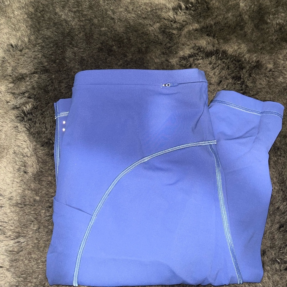 Blue Athletic Leggings